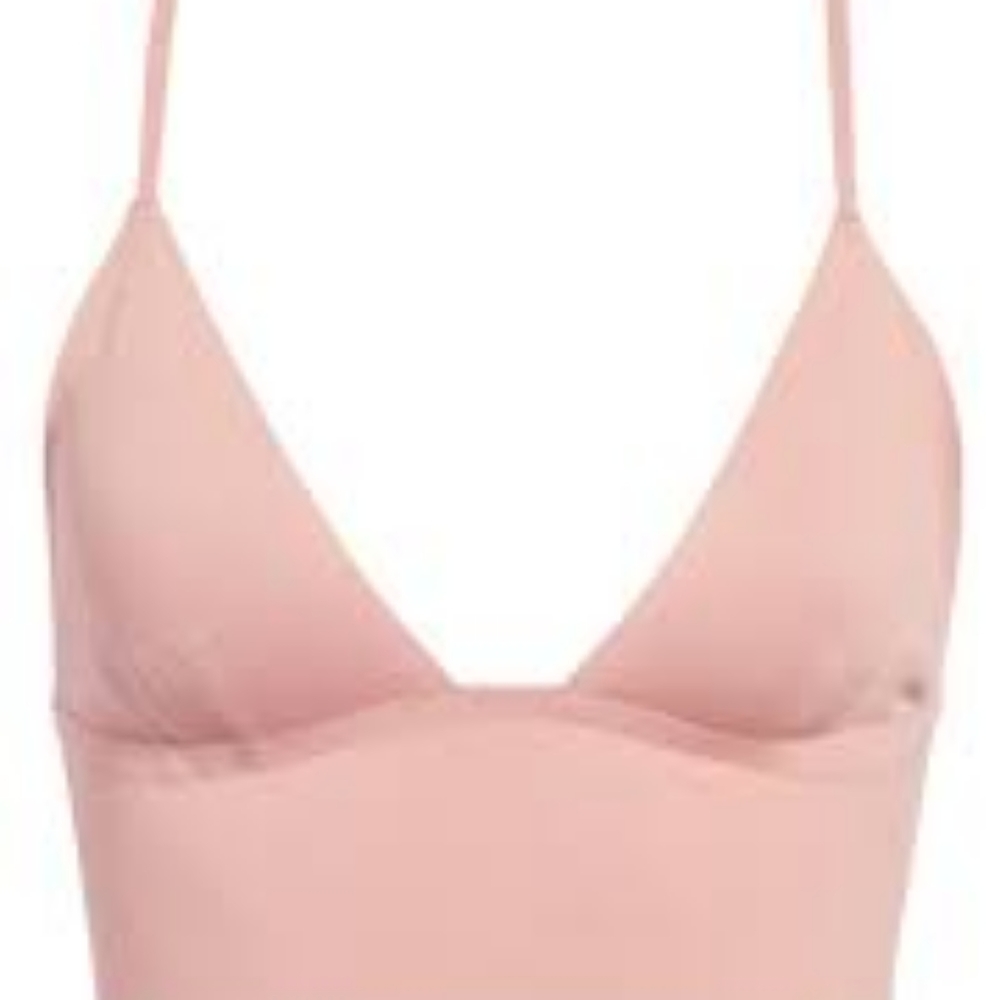 Free People NWT Sage Longline Bralette Scuba Convertible Strap - Picture 2 of 3